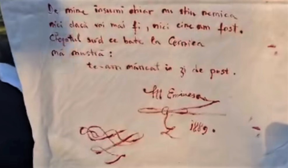 Mihai Eminescu si Cernica. Ultima poezie de dragoste. 1889.
